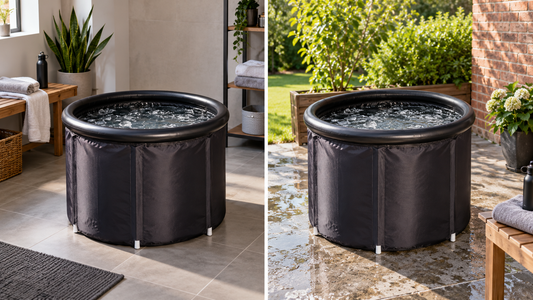 Indoor vs Outdoor Ice Bath Barrel Upkeep: Key Differences