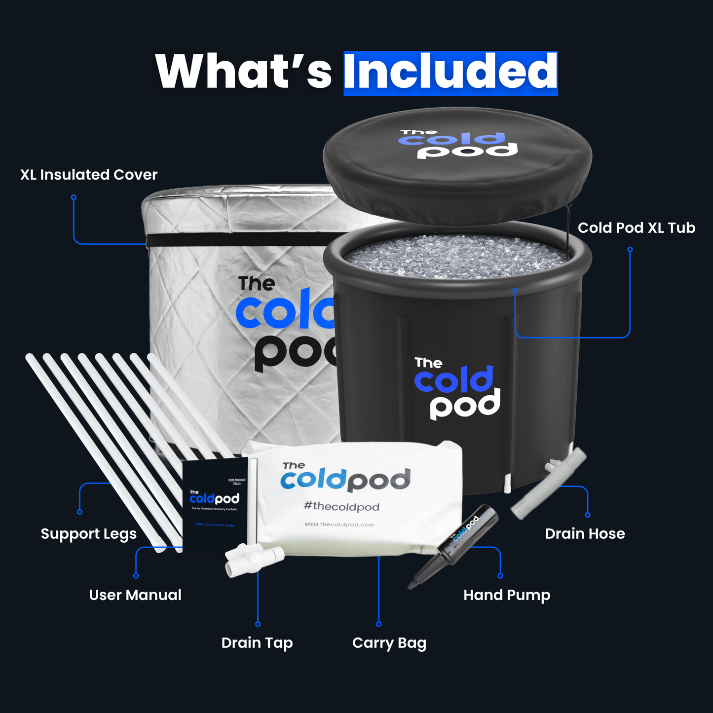 The Cold Pod XL & Spaceship Cover Bundle HK